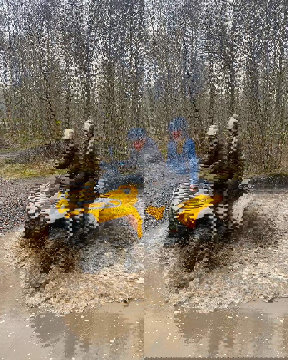 Two Seater Quad Bike Hire Perthshire Crieff Hydro
