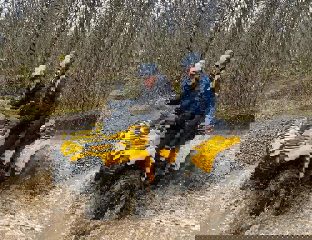 Two Seater Quad Bike Hire Perthshire Crieff Hydro